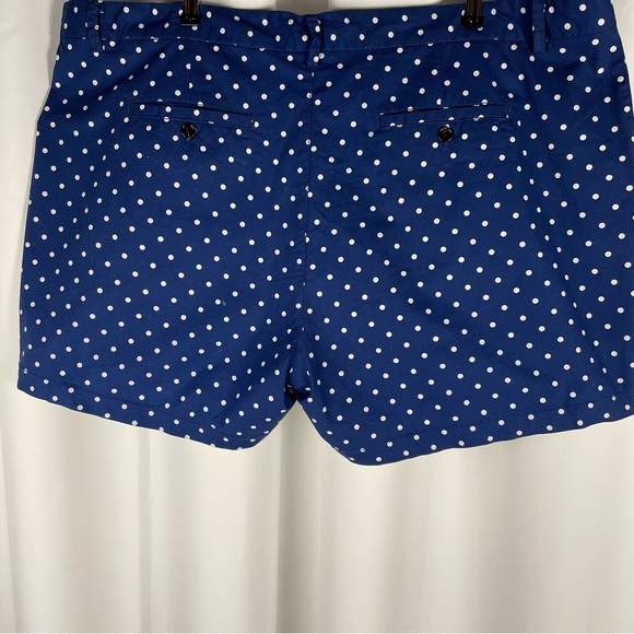 NWT Style Me Blue With White Polka Dots Shorts Size 24w - Picture 4 of 9